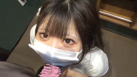 【個撮フェラ33】田舎から出てきた初撮影のJ大1年生
